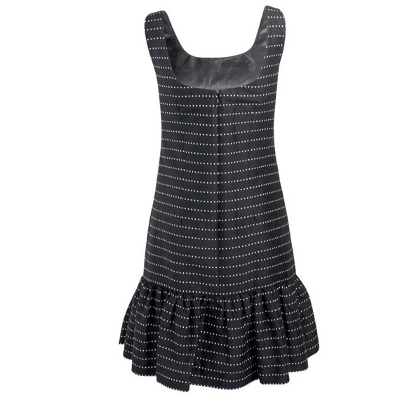 Lauren Leonard Drop Waist Shift Dress black/white - Picture 4 of 8